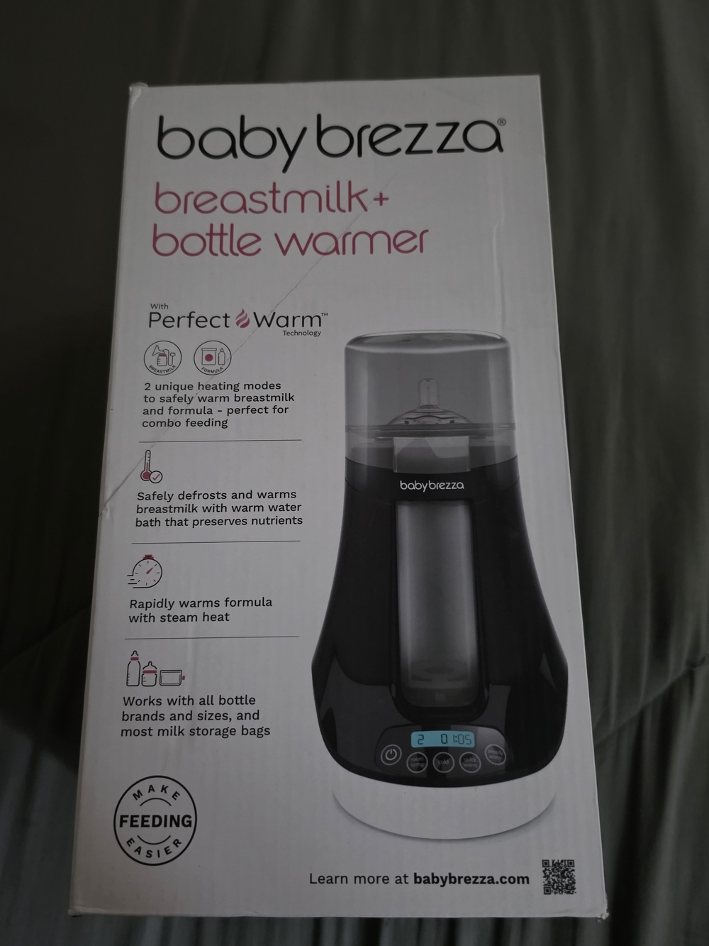 Black Breastmilk + Bottle Warmer